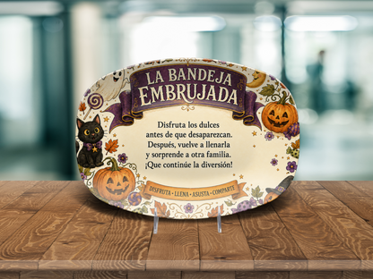 La Bandeja Embrujada – Bandeja de Halloween para Compartir