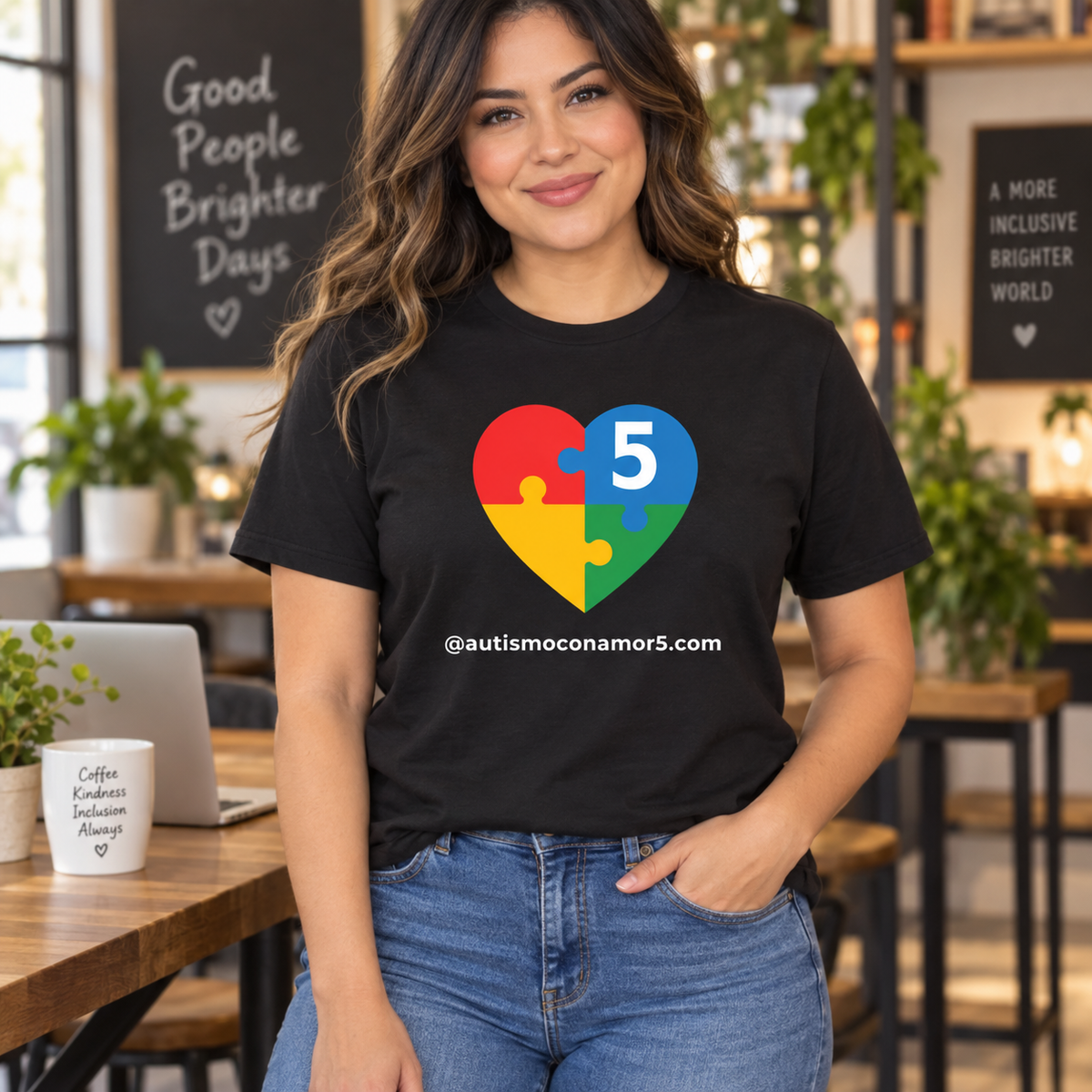 Camiseta Unisex Autismo con Amor 5